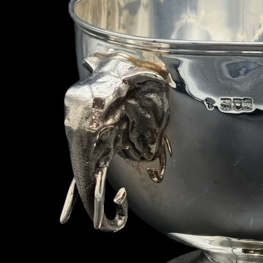 Early 20th Century Antique George V Sterling Silver Bowl London 1914 Charles Boyton & Sons Ltd - 7