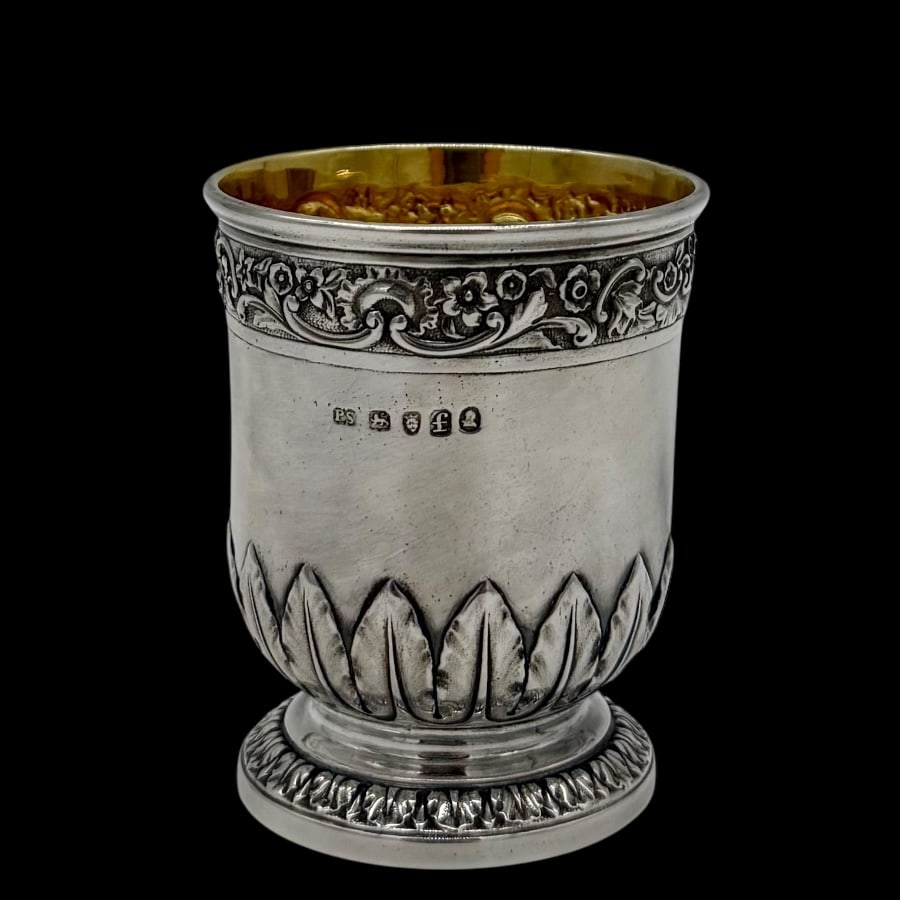 Early 19th Century Antique George IV Silver Beaker London 1821 Paul Storr (1 of 9)