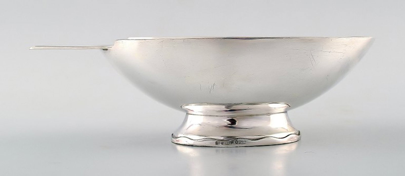 Rare and fine silver plated "Swan" sauce/gravy boat created by Christian Fjerdingstad for Christofle (1 of 5)