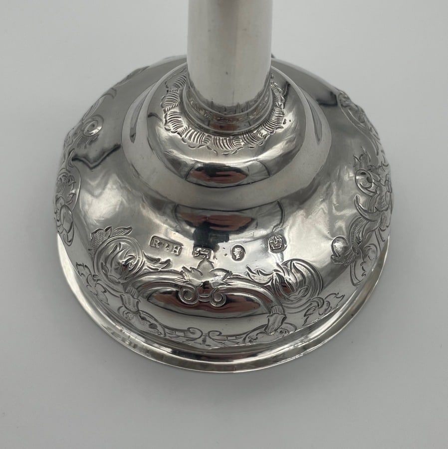 Mid 19th Century Antique Victorian Sterling Silver Wine Funnel Sheffield Circa 1850 maker Roberts - 7