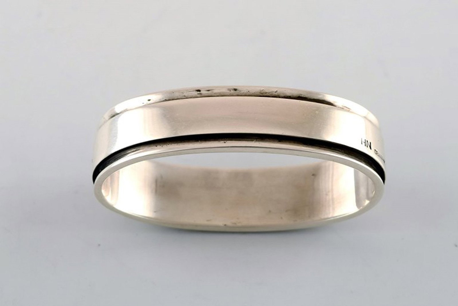 Georg Jensen. Sterling (925). Napkin Ring. Pyramid. Design 22B. (1 of 4)