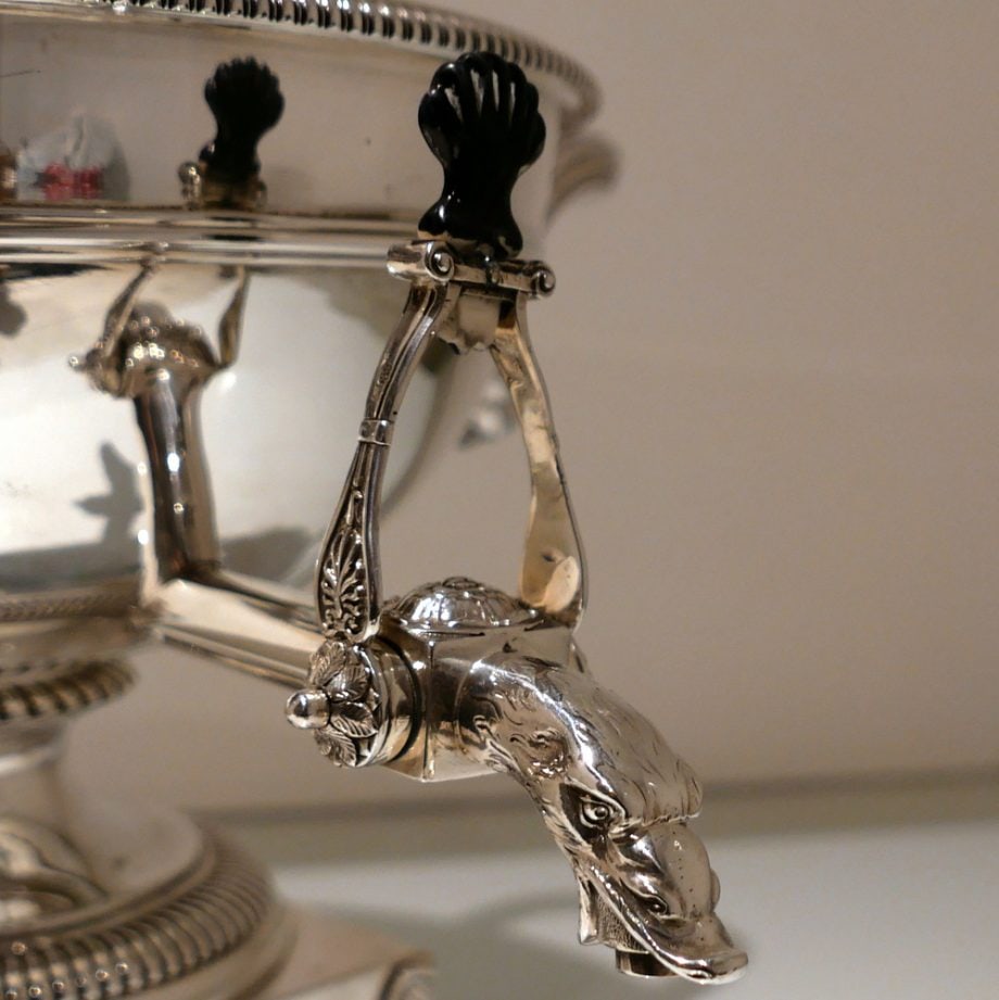 Early 19th Century Antique George III Sterling Silver Tea Urn London 1813 Paul Storr - 12