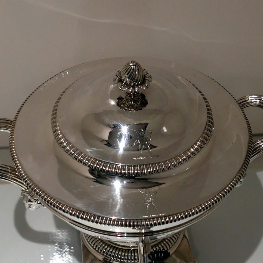 Early 19th Century Antique George III Sterling Silver Tea Urn London 1813 Paul Storr - 14