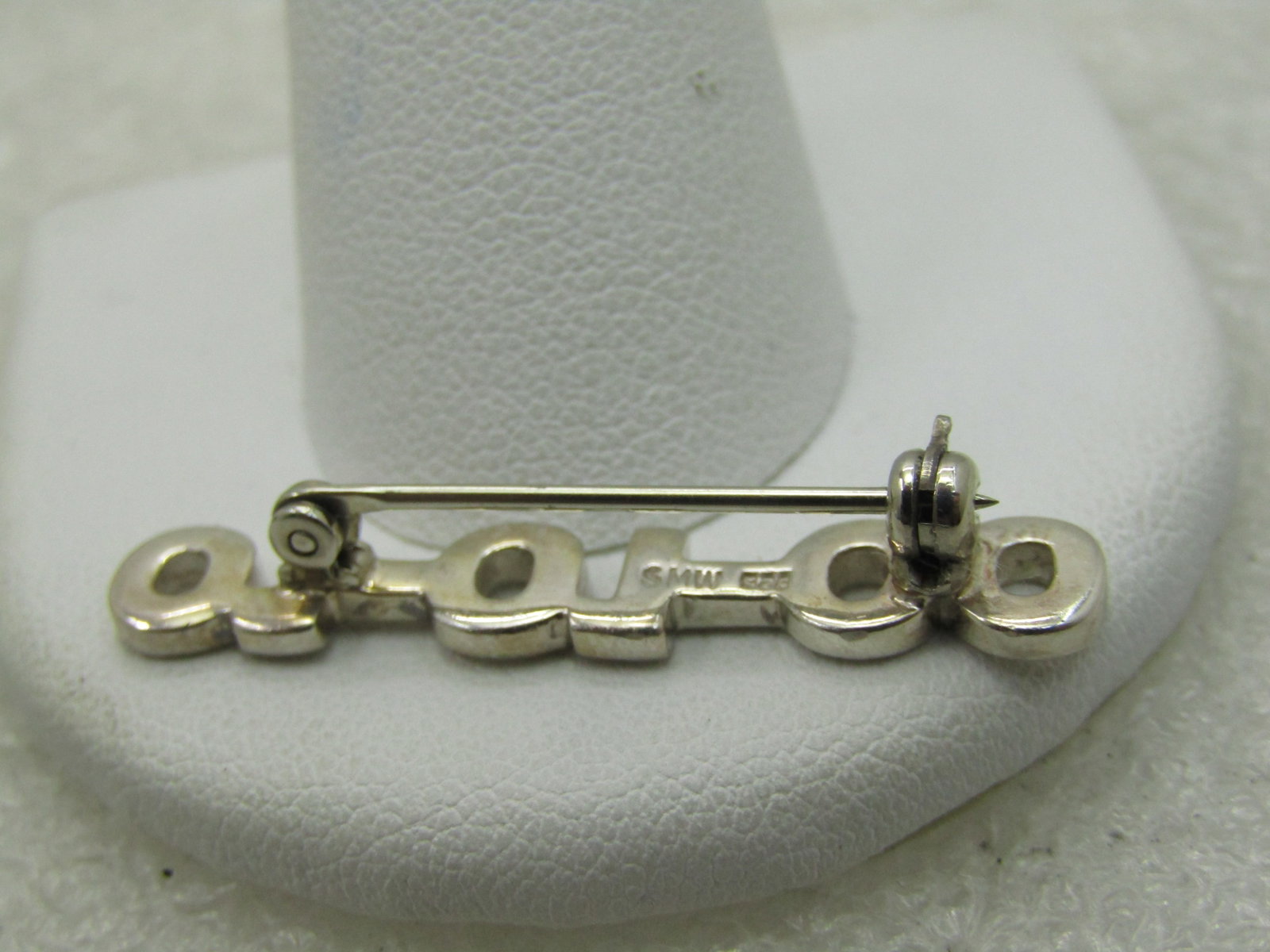 Vintage Sterling Silver 01-01-00 Brooch, 2.83 gr., 1-3/8"-LEB - 3