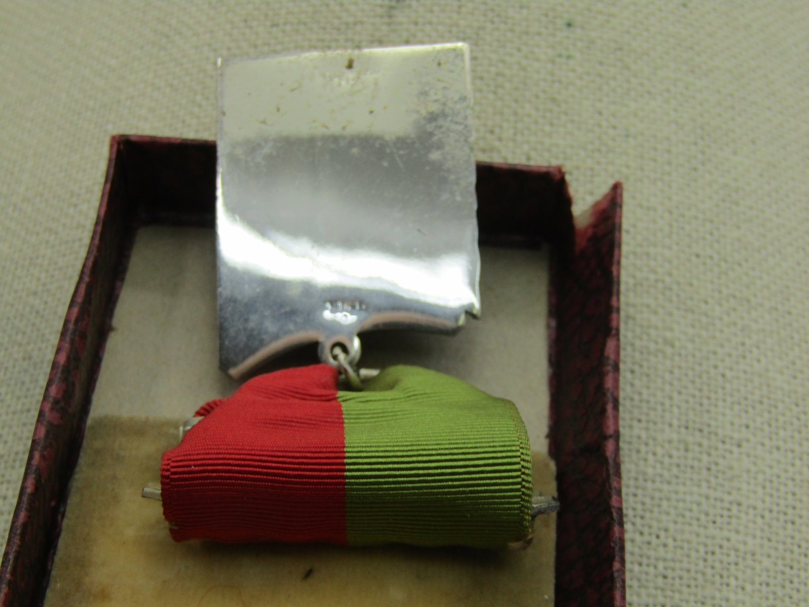 1941 Sterling Sparrows Point Police Shooting Medal with Ribbon, National Match Course, Centerfire - 5
