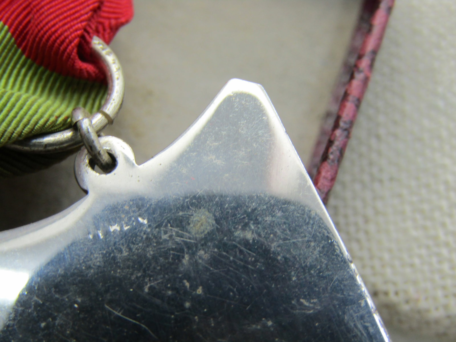 1941 Sterling Sparrows Point Police Shooting Medal with Ribbon, National Match Course, Centerfire - 6