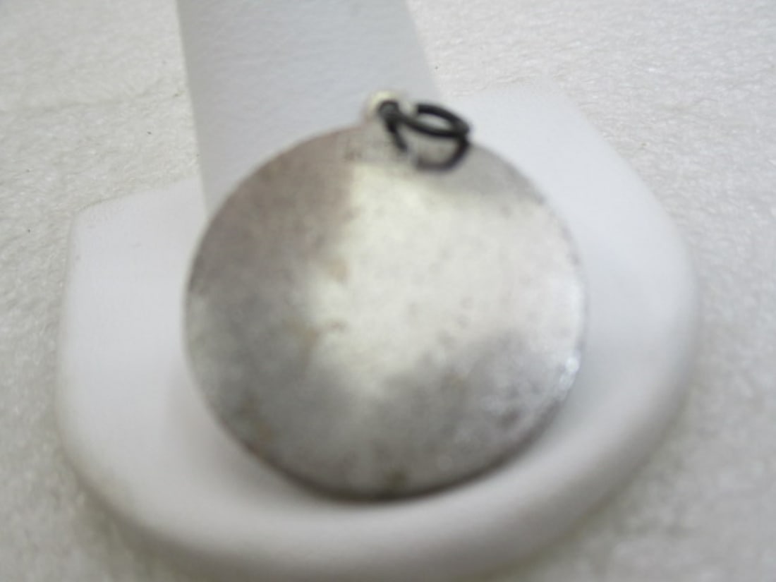 Vintage Sterling Silver Christmas Pendant, Large Charm, 4.20 Grams (LEB) - 4