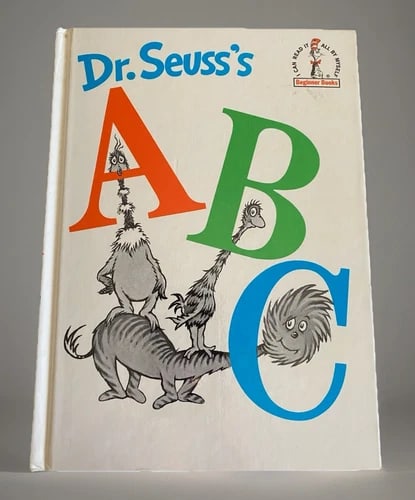 Dr. Seuss's ABC Hardcover B-30 Random House Like New Condition! Not Book Club (1 of 14)
