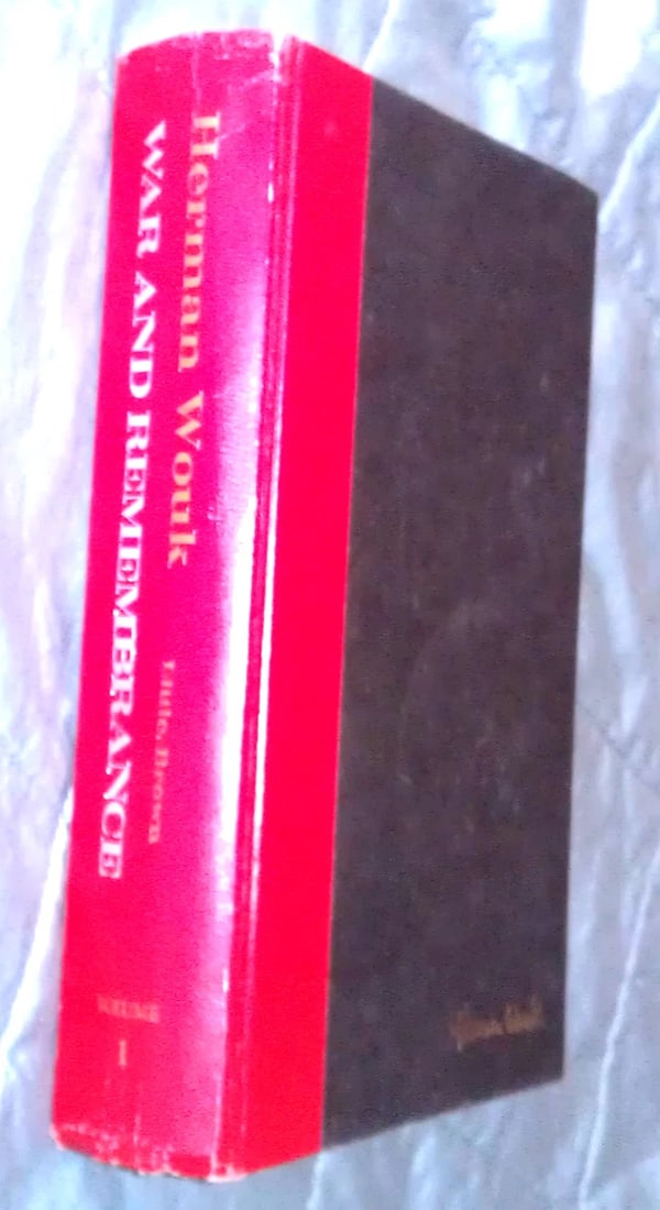 War and Remembrance by Herman Wouk (1978, Hardcover) Volume I: WAR AND REMEMBRANCE VOLUME ONE, by Herman Wouk. 1978. Hardcover. Little, Brown & Co. Boston. Red and black boards with title to spine. Book is in very good condition. Binding is tight and square. Some