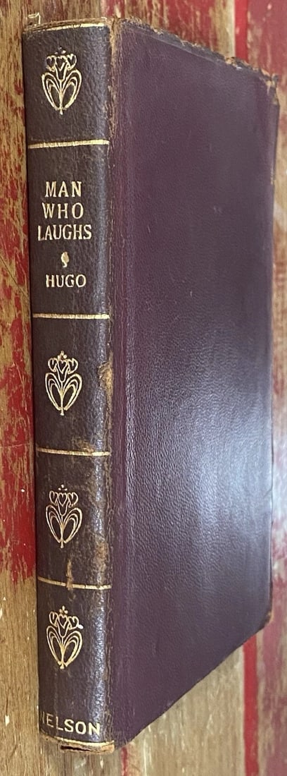 The Man Who Laughs by Victor Hugo Thomas Nelson & Sons Leather Bound Very Good (1 of 13)