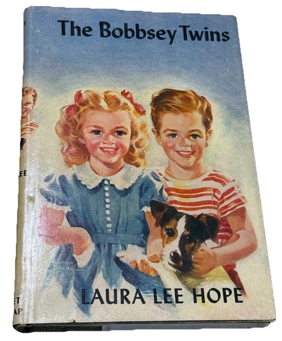 The Bobbsey Twins Book #1 Laura Lee Hope 1950 HC/ Dust Jacket EXCELLENT!: The Bobbsey Twins by Laura Lee Hope #1 published by Grosset & Dunlap in 1950. First edition/printing. It is a collectible book, hardcover with original dust jacket making it a valuable addition to any