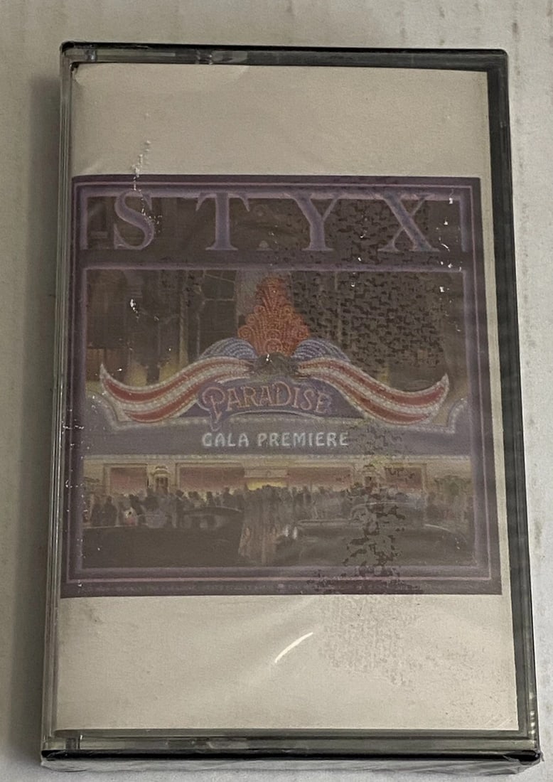 Styx ‎– Paradise Theater SEALED Vintage 1980:A&M Records ‎CS-3719 Cassette (1 of 5)
