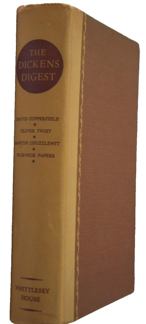 The Dickens Digest Whittlesley House McGraw-Hill Book Co. 1943 HC 4 Stories (1 of 10)