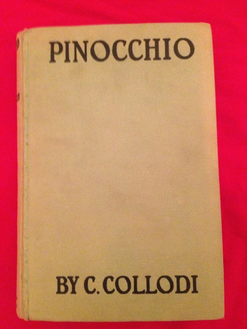 PINOCCHIO The Story of a Puppet VintageNo publ. date Frontis by Charles Folkard (1 of 5)