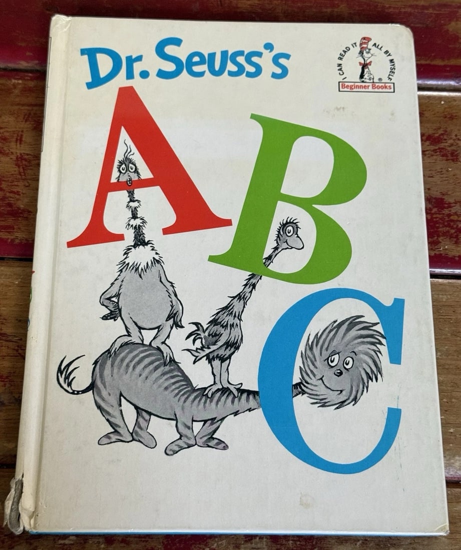 Dr. Seuss's ABC Beginner Books Vintage 1963 HC Edition B-30 1st Ed Later Print (1 of 12)