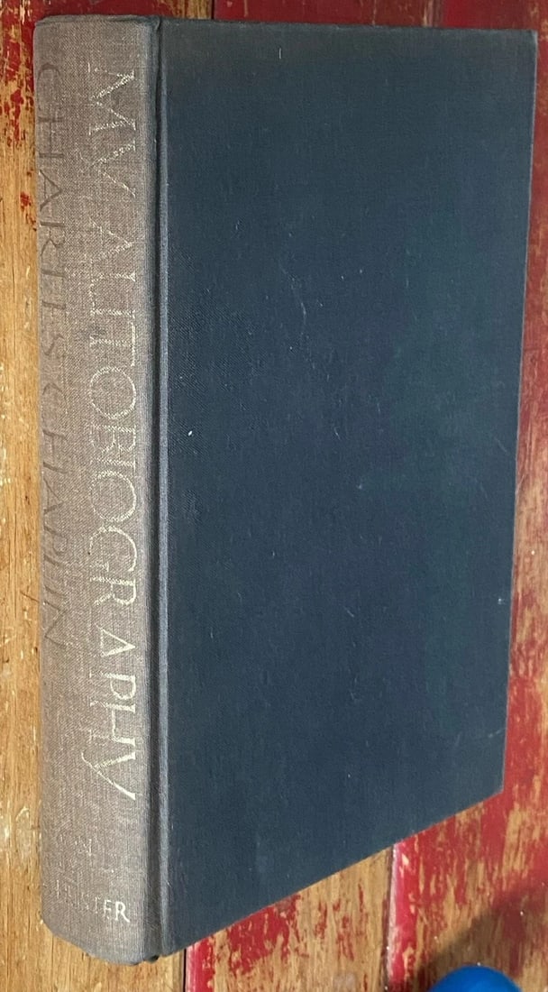 MY AUTOBIOGRAPHY Charles Chaplin HC 1st Ed. 1st Print (Stated) Illust. Very Good (1 of 12)