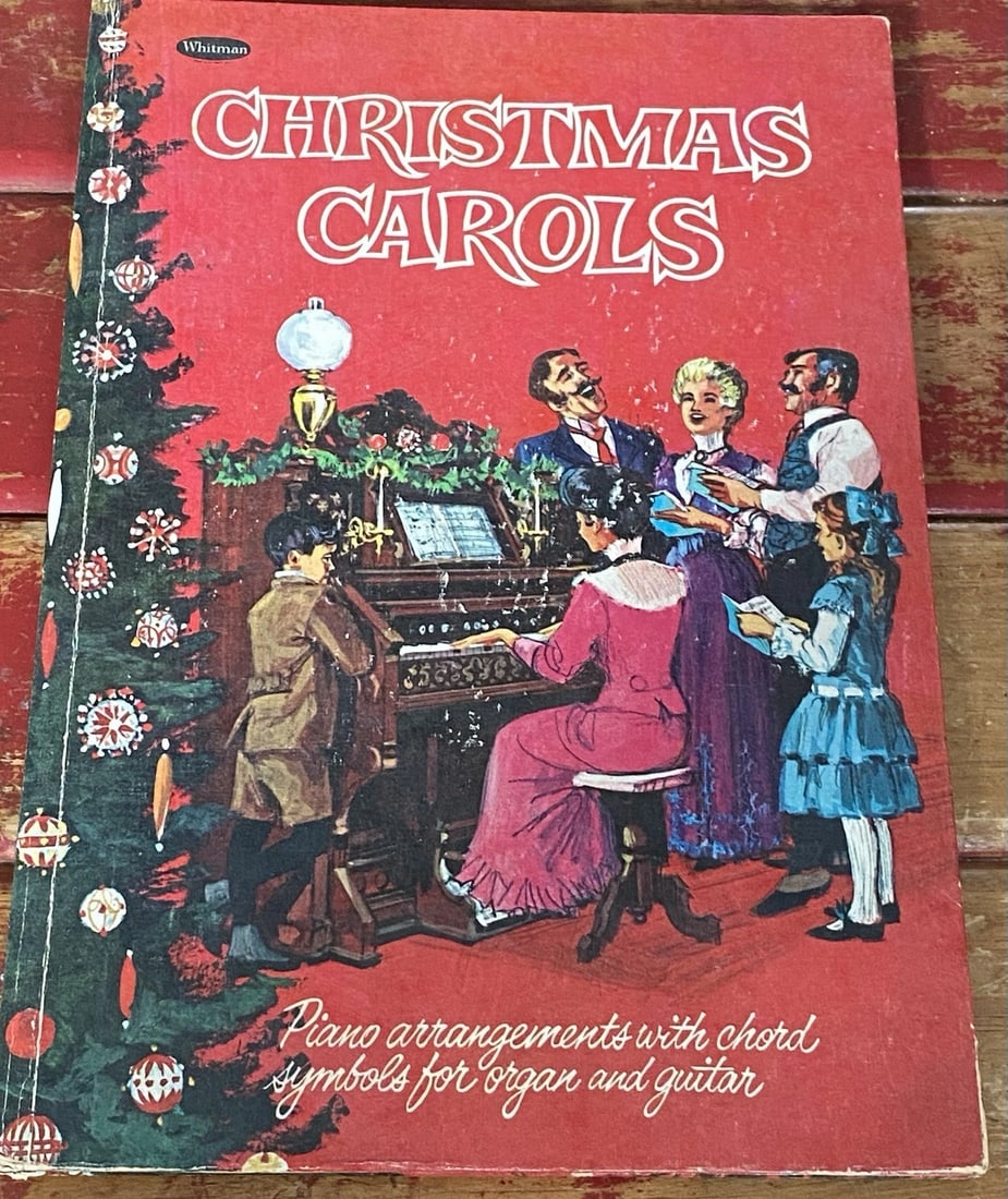 1957 Whitman Christmas Carols Piano Song Music Book 20 Songs RARE! Very Good (1 of 11)