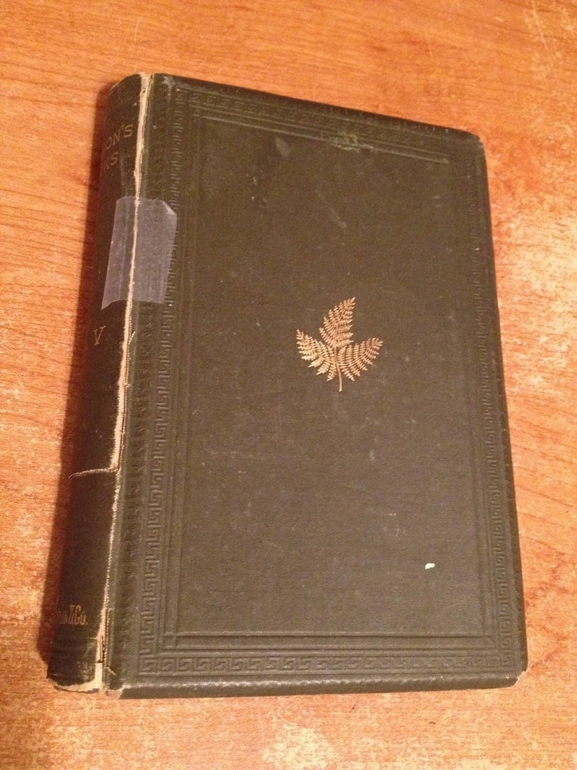 EMERSONS WORKS VOL.V MISCELLANIESNature,Addresses1882 Houghton,Mifflin Hardcover (1 of 12)
