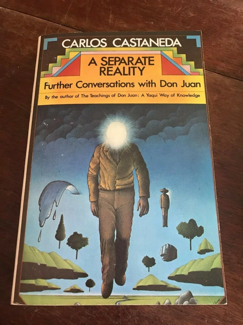 A Separate Reality, Carlos Castaneda, 1st Edition/1st Printing, 1971 PAPERBACK (1 of 2)