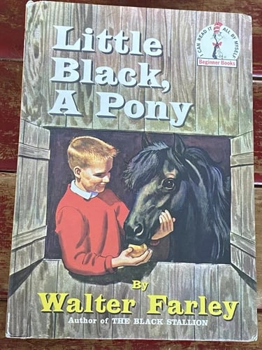 Little Black A Pony HC Walter Farley 1961 Grolier Book Club Edition Very Good: Immerse yourself in the timeless tale of "Little Black, a Pony" by Walter Farley, a treasured addition to any young reader's collection. Published in 1961 by Random House, this hardcover book is a spe