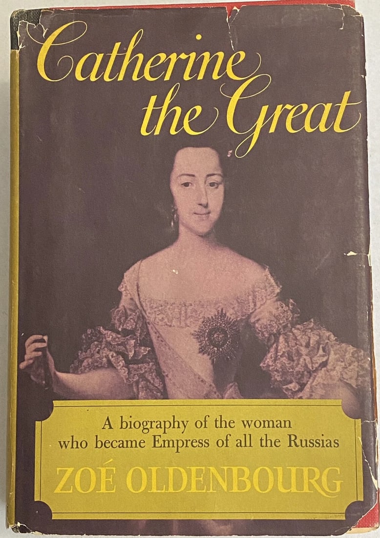 Catherine The Great - Zoe Oldenbourg (Hardcover, 1965, Dust Jacket) Pantheon VG (1 of 15)