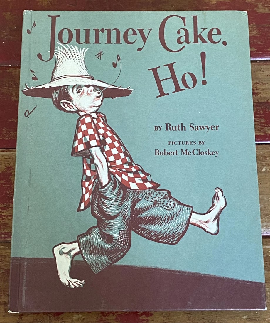 1st Ed. 1953 Journey Cake, Ho! By Ruth Sawyer Pictures By Robert McCloskey (1 of 14)