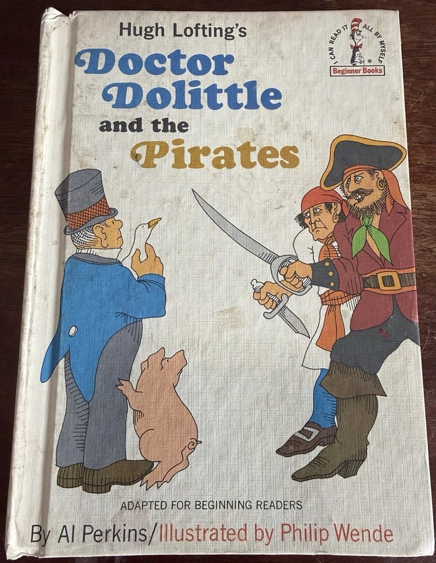 Hugh Lofting’s Doctor Dolittle and the Pirates Hardcover by Al Perkins Vintage (1 of 10)