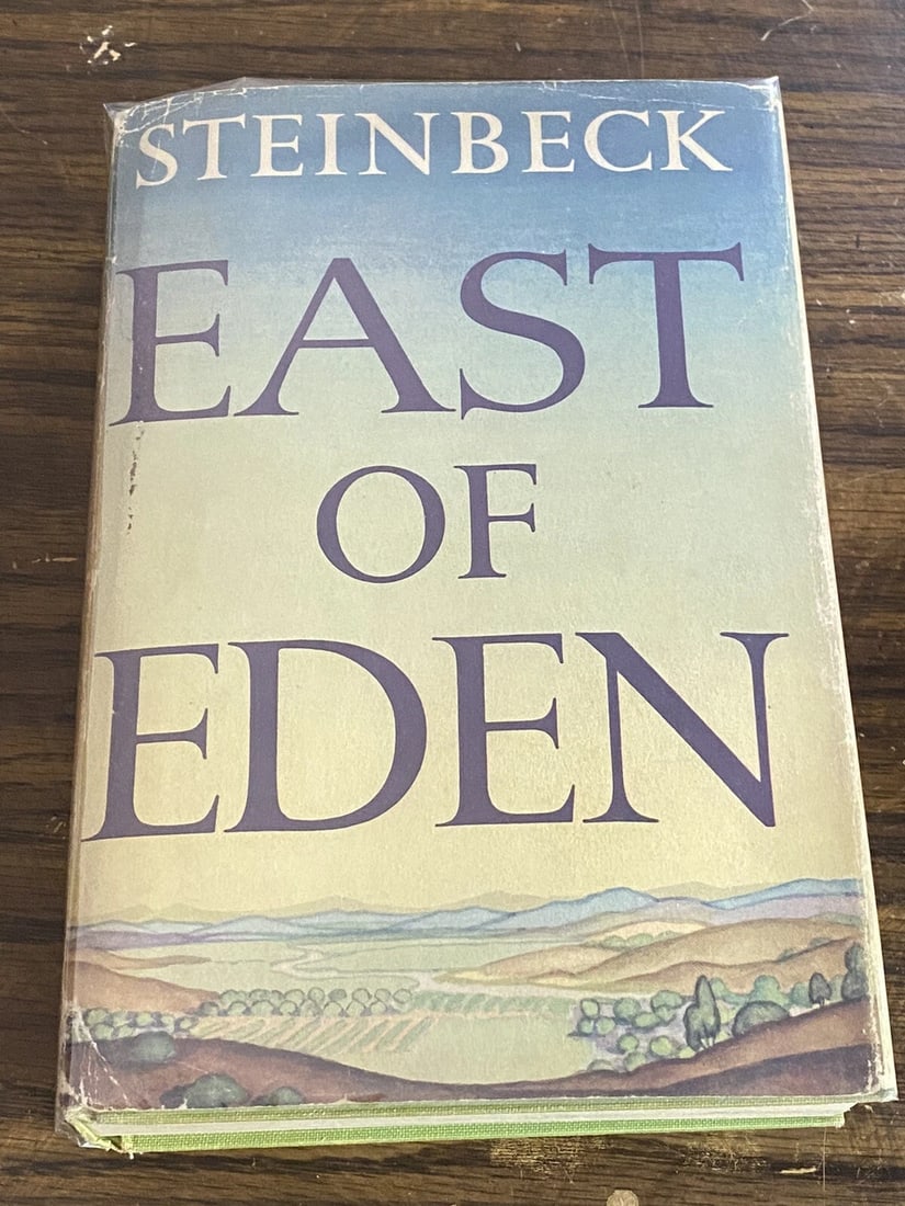 EAST OF EDEN John Steinbeck 1ST ED. 2nd PRE Publication Print HC/DJ Viking 1952 (1 of 15)