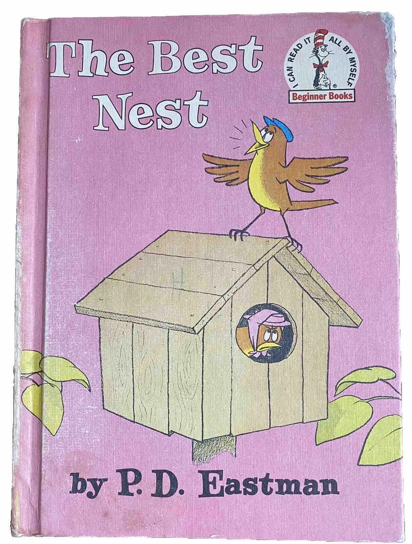 The Best Nest VINTAGE 1968 Dr. Seuss P.D. Eastman Book Club Edition HC Good (1 of 15)
