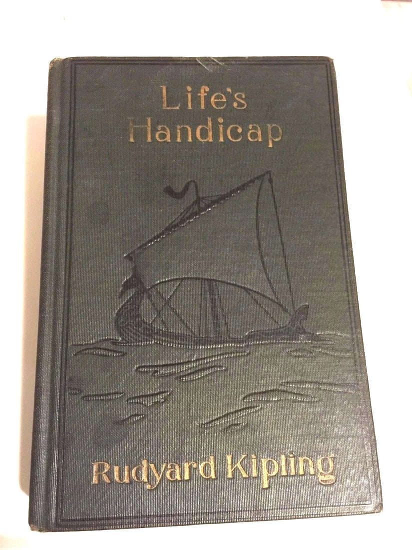 LIFE'S HANDICAP BY RUDYARD KIPLING Doubleday Page1923 HC (1 of 9)