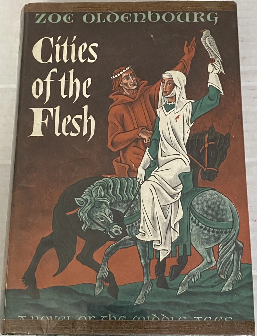 Zoe Oldenbourg CITIES OF THE FLESH 1st Edition 1st Printing 1961 Former Library (1 of 8)