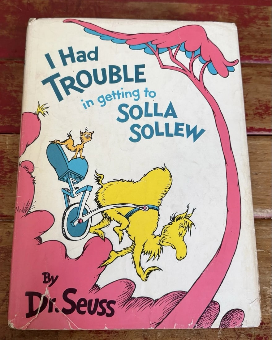 I Had Trouble In Getting To Solla Sollew, Dr Seuss, 1st Printing, 1965 Hardcover (1 of 15)