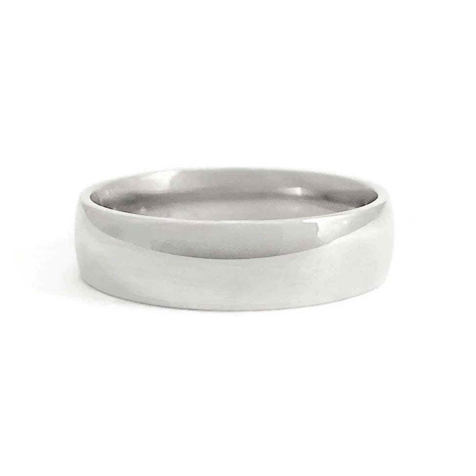 Men's Comfort Fit Plain Wedding Band Ring 14K White Gold Size 9.5, 5.5 mm: Title: Men's Comfort Fit Plain Wedding Band Ring 14K White Gold Size 9.5, 5.5 mm Description: Men's Comfort Fit Plain Wedding Band Ring 14K White Gold Size 9.5, 5.5 mm This is a classic ring wedding b