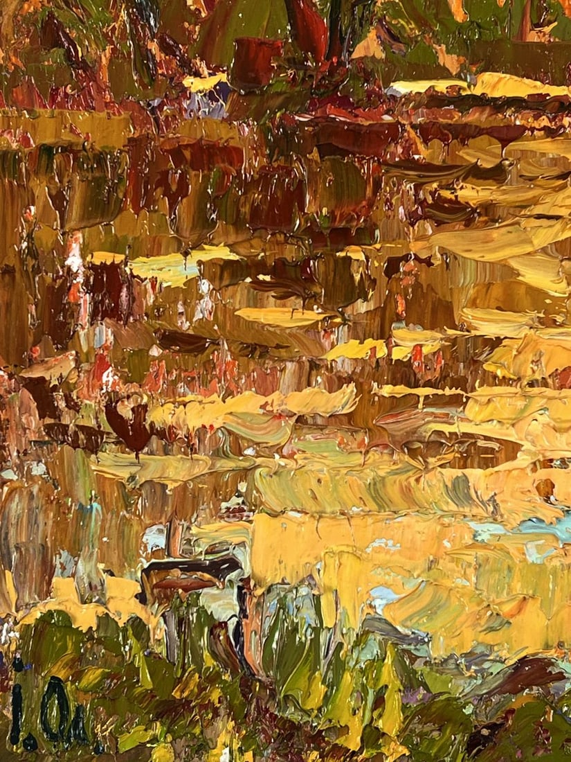 Oil painting A Warm Evening of Two Fishermen Oleksiy Ivanyuk - 5