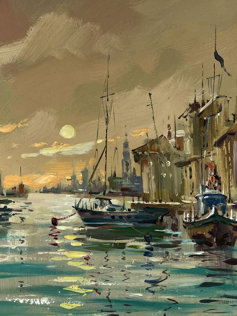 Oil painting Venice at sunset Yuriy Suprunchuk - 6