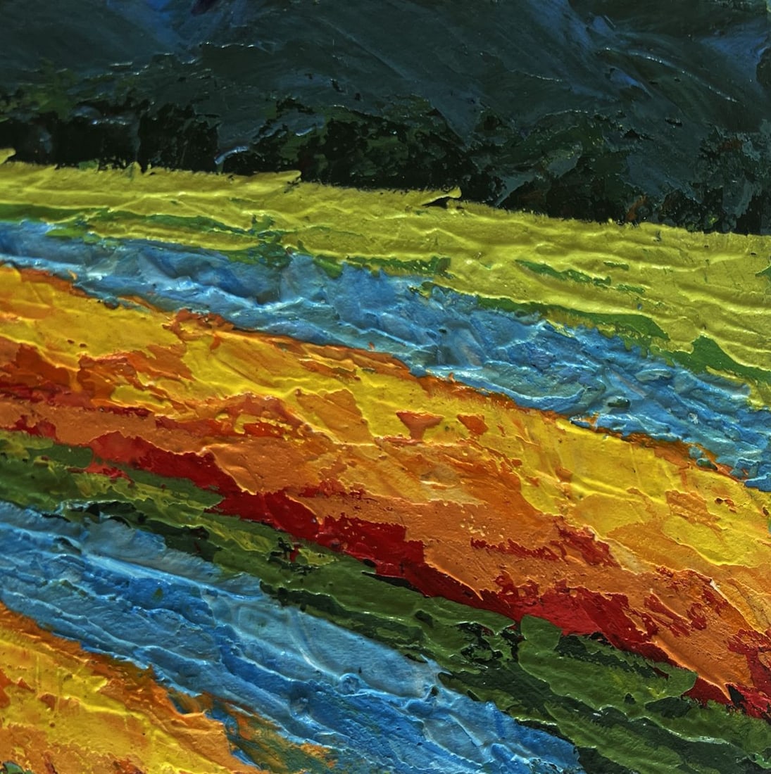 Oil painting Shades of fiery sunset V. Zadorozhnya - 4
