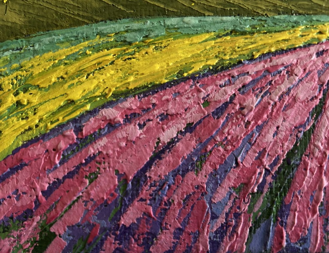 Oil painting Watching the shades of the sunset V. Zadorozhnya - 5