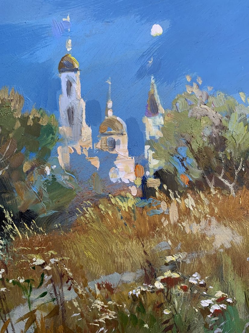 Oil painting The moonlight illuminates Yuriy Suprunchuk - 10