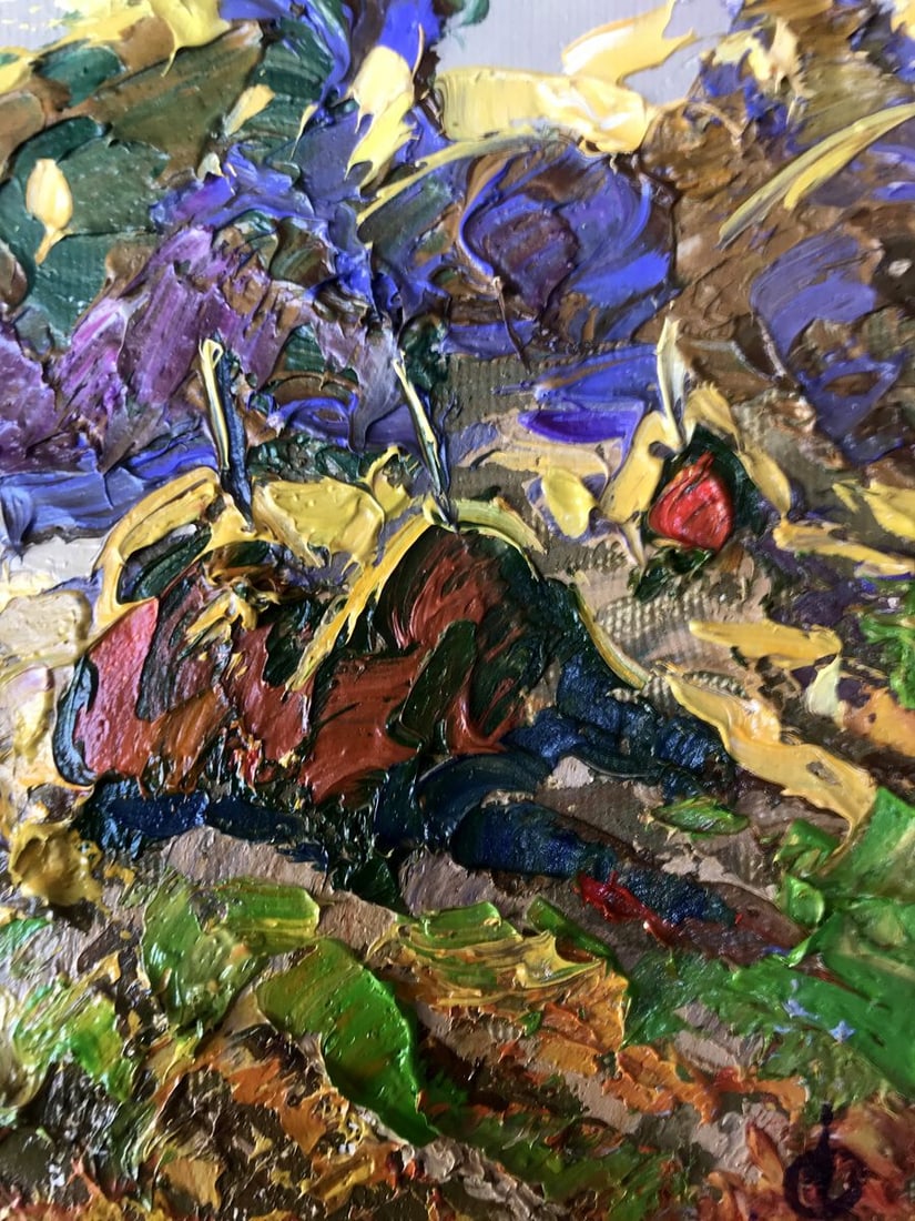 Oil painting Warm evening Alex Kalenyuk - 11