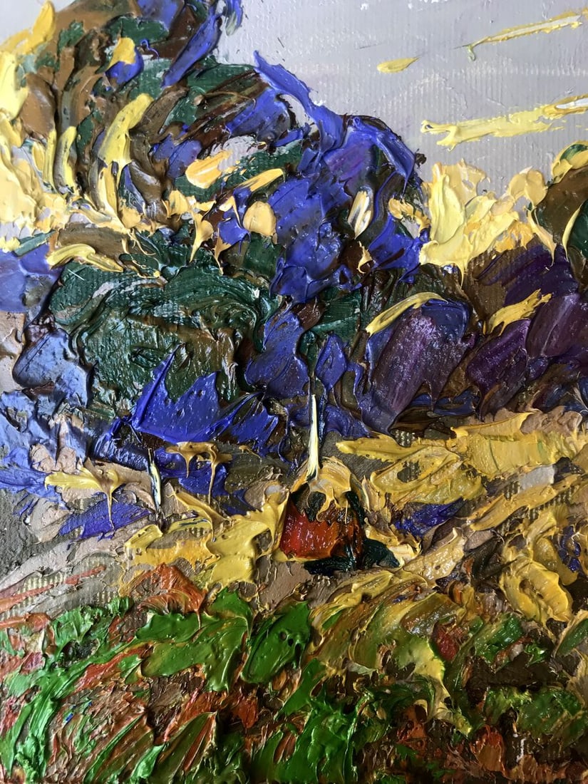 Oil painting Warm evening Alex Kalenyuk - 5