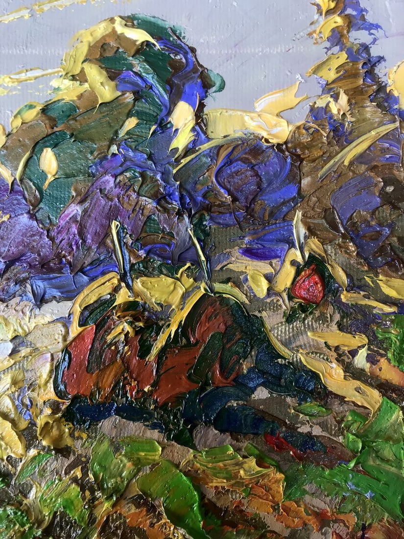 Oil painting Warm evening Alex Kalenyuk - 9