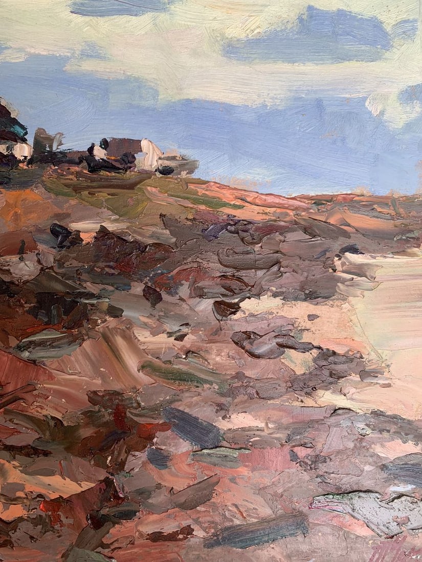Oil painting Evening shore Alexander Cherednichenko - 9