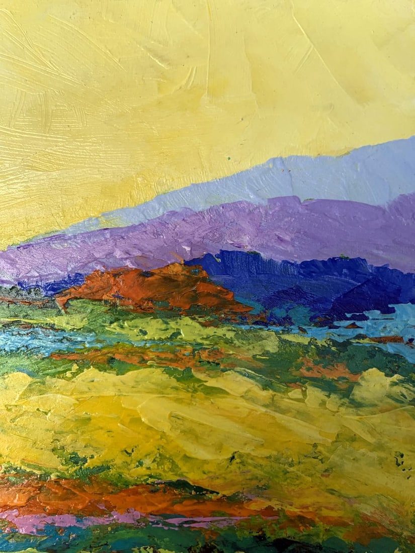 Oil painting Sunset is approaching V. Zadorozhnya - 10