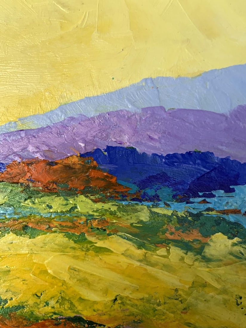 Oil painting Sunset is approaching V. Zadorozhnya - 11