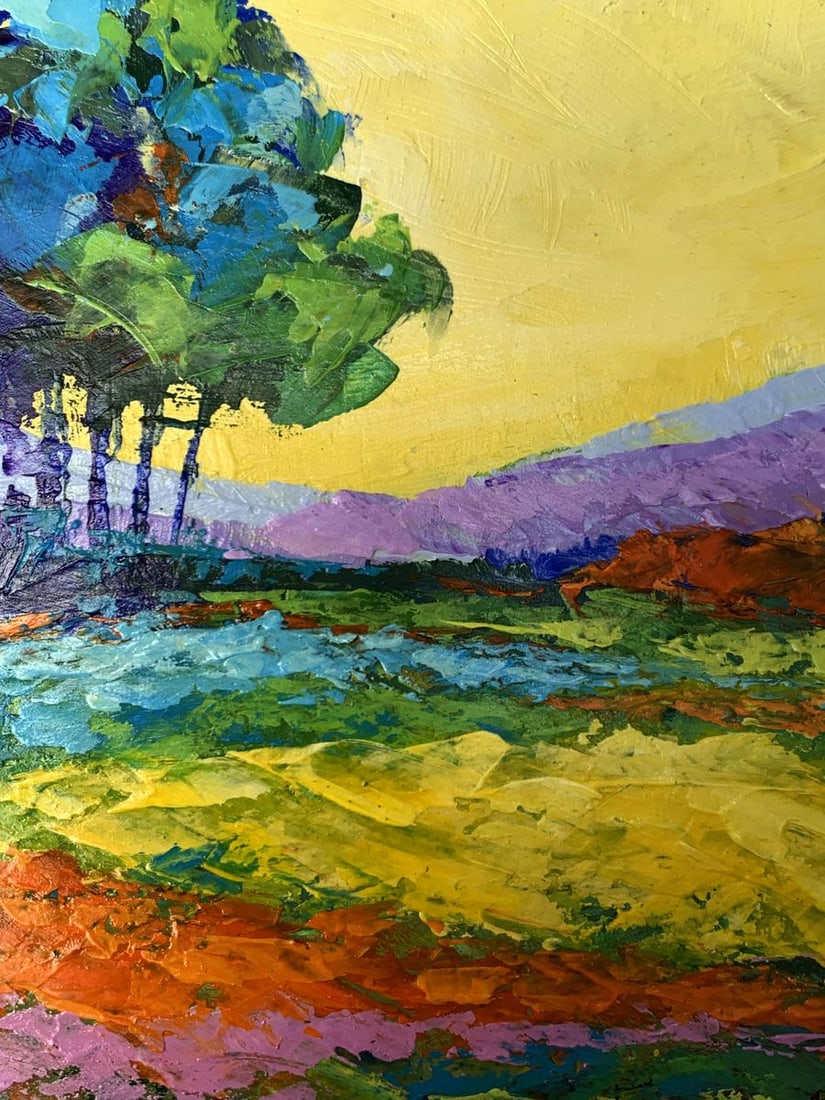 Oil painting Sunset is approaching V. Zadorozhnya - 5