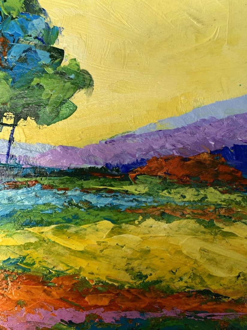 Oil painting Sunset is approaching V. Zadorozhnya - 6