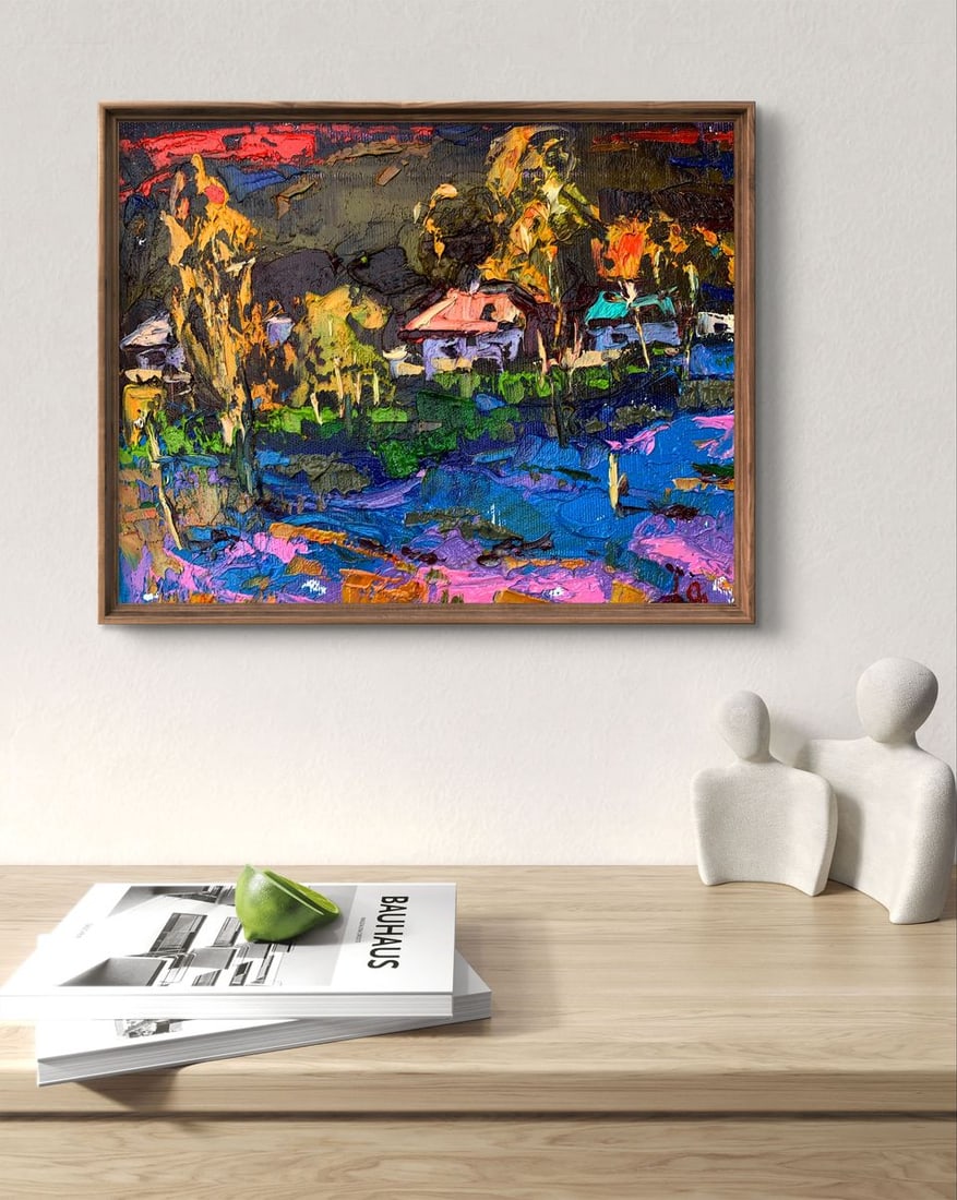 Oil painting Night has come Kalenyuk Alex - 2