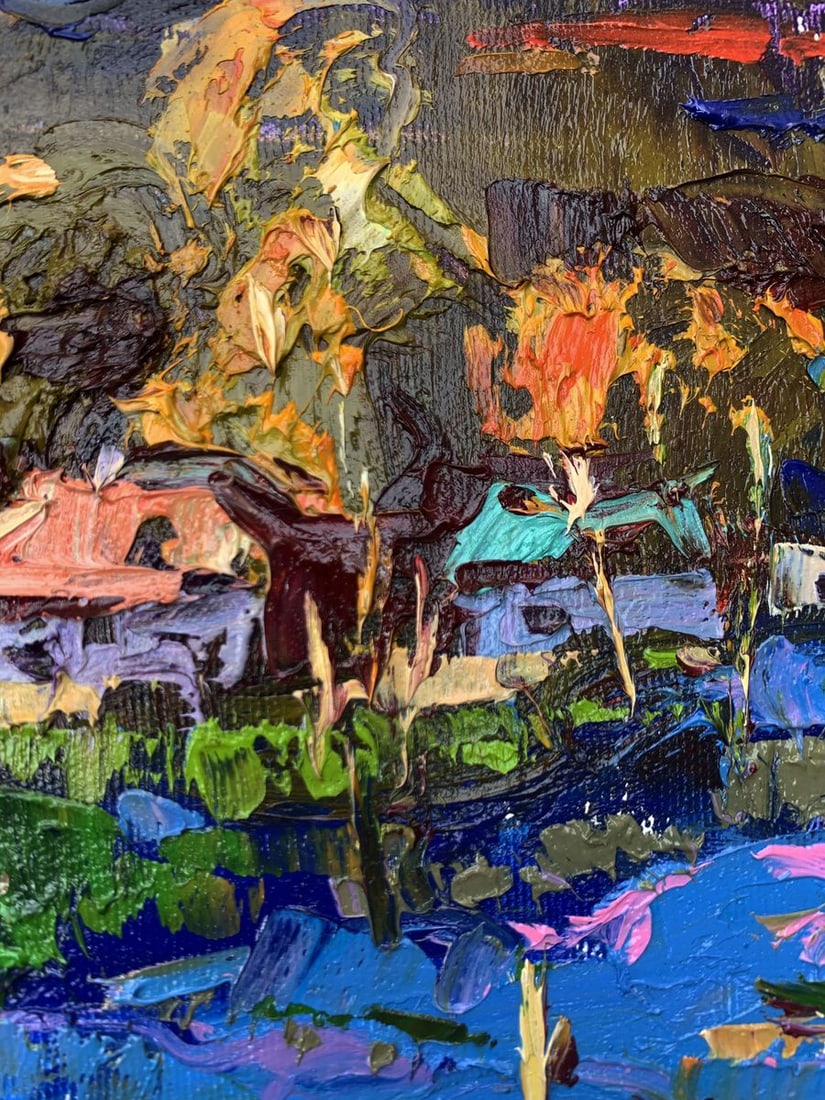 Oil painting Night has come Kalenyuk Alex - 9