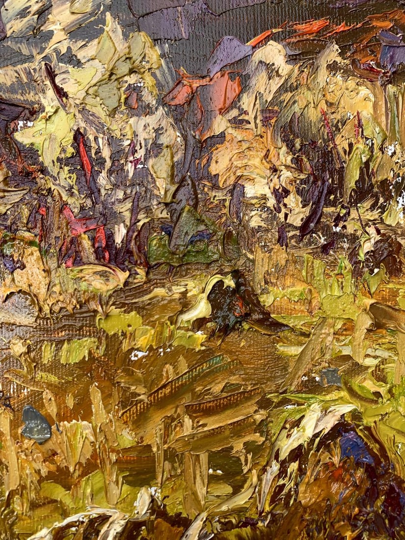 Oil painting After haymaking Kalenyuk Alex - 10
