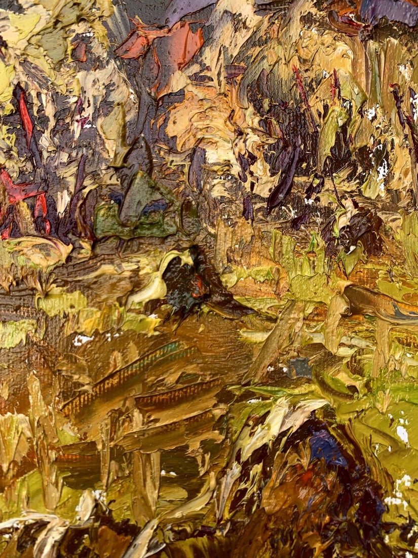 Oil painting After haymaking Kalenyuk Alex - 11